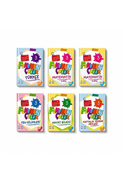 Fenomen Yayıncılık FENOMEN YAYINLARI 3.SINIF SET (5 KITAP) + HAFTALIK ÖDEV FA...