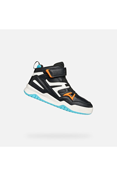 Geox Perth - Adidași pentru băieți, Negri