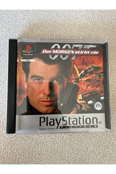 EA ps1 007 der morgen stirbt nie orjinal oyun 10/10 kondüsyon kitapçık var pl...