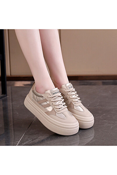 dorbe Women's Court Platform Lace-Up Sneakers
