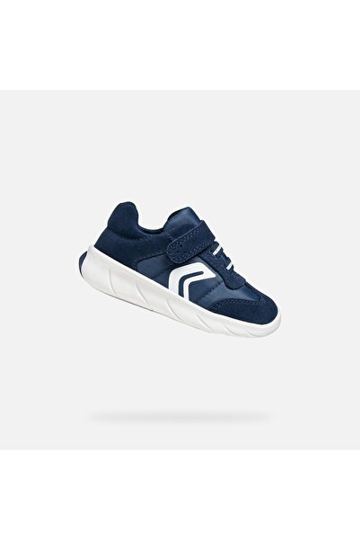 Geox Foot-run - Adidași Barefoot pentru băieți, Albastru închis