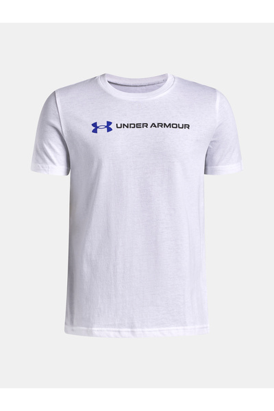 Under Armour UA B LOGO WORDMARK SS - Tricou pentru băieți