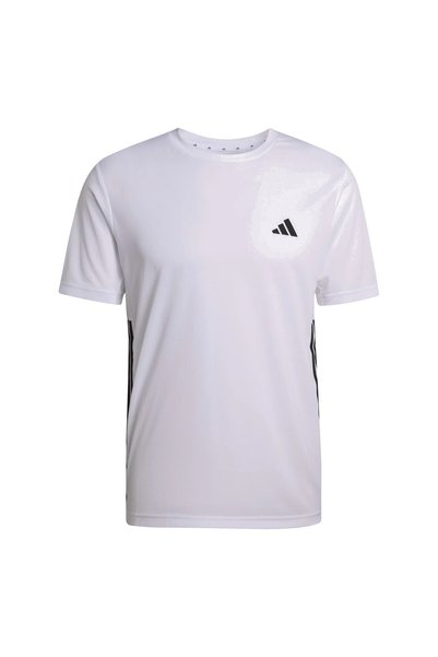 adidas Men's Workout Essentials 3-Stripe White T-Shirt Kd0699