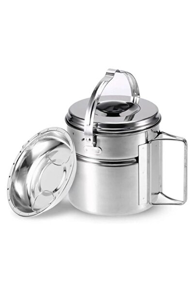 GÜMRÜK BEY Stainless Steel Camping Cookware Set – Practical Solution for Outd...