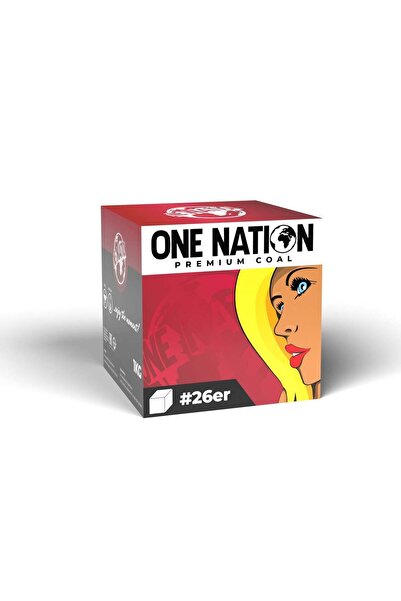 One Nation 26mm Nargile Kömürü 1 KG