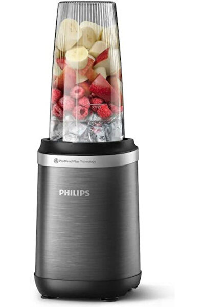 Philips Μπλέντερ Σειράς 5000 με Κανάτα Tritan 700 ml 1000W Γκρι