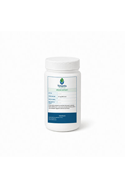 Timentis Purative Ginseng Ekstraktı 100gram (Toz Hammadde)