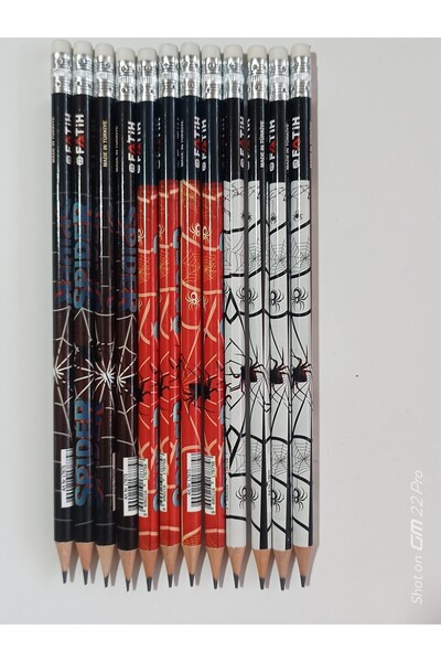 Fatih Pencil New Season Spider Series (12 Pieces)