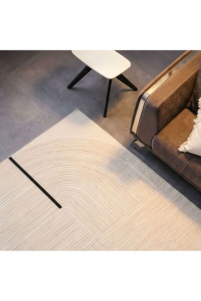 Danube Home Galeria Lux Modern Geometrics Rug 200x300 White Black, Floor Rug ...