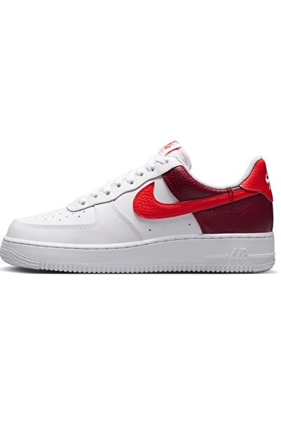 Nike Air Force 1 '07 Low AF1 Leather Unisex Sneaker Hakiki Deri Günlük Spor A...