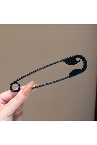 NEW HİLL Nou model de agrafă de păr tip ac de siguranță, de dimensiuni mari, pentru coc - 14 cm