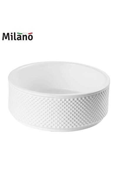 Milano Ceramic Art Basin Model 288 Matt White Including Pop Cover Size 425x42...
