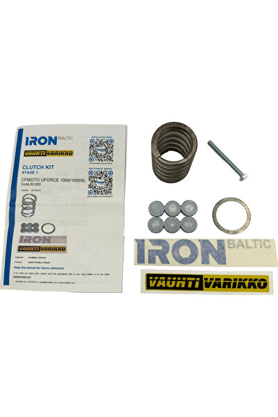 Iron Baltic CFMOTO UFORCE 1000/1000XL STAGE 1 VARIATOR UPGRADE KIT - To be us...