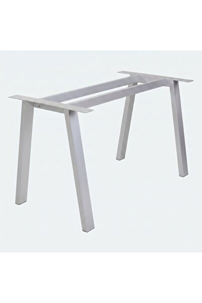 Danube Home Wellington Wide Dining Table Legs Set Of 2-Silver, Home Furniture...