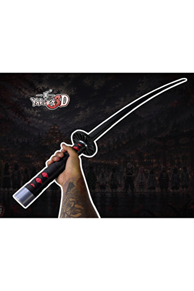 GRAT3D Tanjiro 1 Katlanabilir Katana | 95 cm | Demon Slayer | Stand Hediye-Oy...