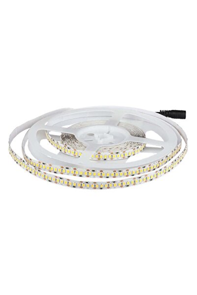 V-TAC Bandă LED, Lumină rece 6400K, lungime 5 m, putere 17W/m, 800 lm/m, IP20