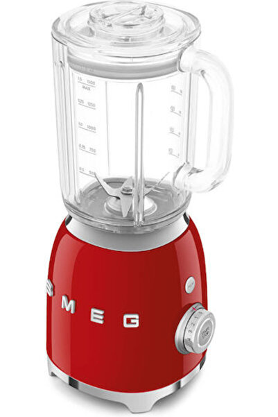 SMEG Μπλέντερ σε στυλ δεκαετίας '50 με κανάτα Tritan 1,5 λίτρων, 800W, Κόκκινο
