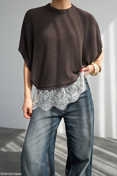 Serpirella Butik Ucu Δαντέλα Λεπτομερή Πλεκτά Είδη