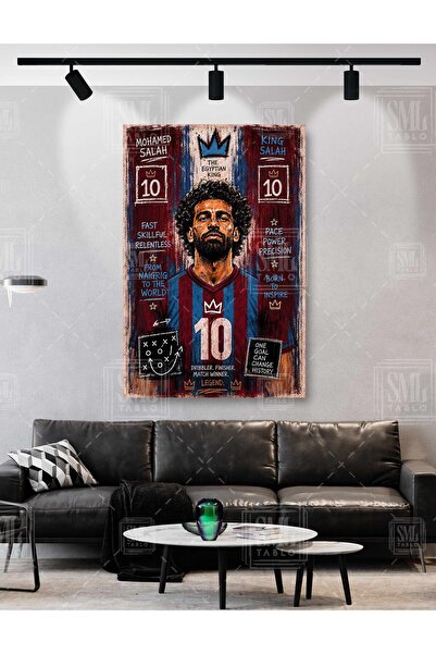 SML TABLO Muhammed Salah 10 Numara Trabzon Mo Salah Mohammed Mısır Kralı Dike...