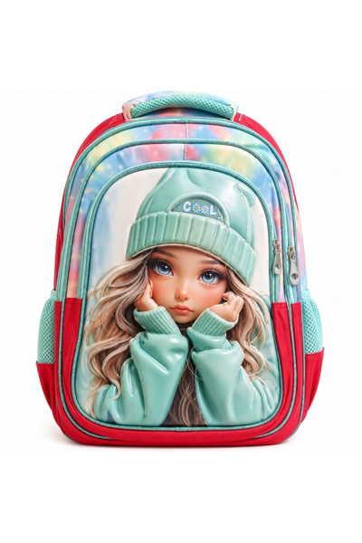 Royal Rucsac școlar multifuncțional pentru fete - Model Prințesa Frozen - Dim...