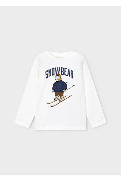 MAYORAL Tricou din bumbac cu mânecă lungă pentru băieți 4023