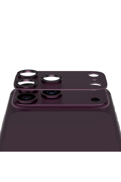 Panzer Glass Fender Kamera Lens Koruyucu Mor iPhone 18 Pro Max