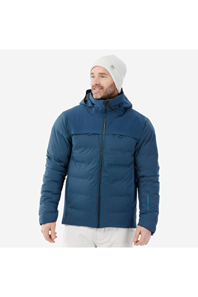 Decathlon Wedze Erkek Şişme Kayak/Snowboard Montu - Petrol Mavisi - 500 Warm