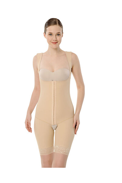 Variteks 218 Agraphed Underbust - Above Knee / Back Closed Liposuction Corset