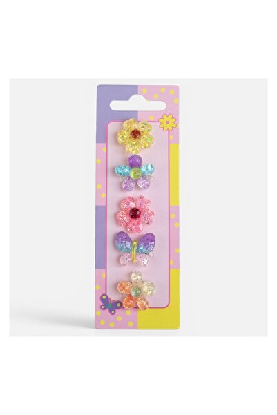 OEM Set inele copii, model stras, Frosty, argintiu, 5 bucăți – accesoriu jucă...