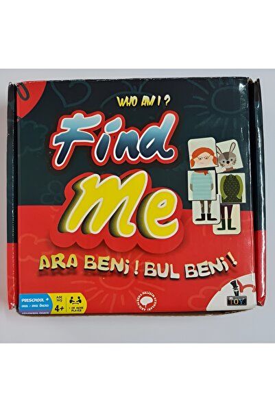 mrtoys Find Me Ara Beni Bul Beni 18x2 Parça Kırmızı