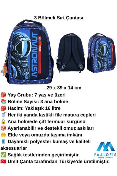 Dağtaş Kırtasiye 5006 Cennec astronautski rukavac sa figuricama