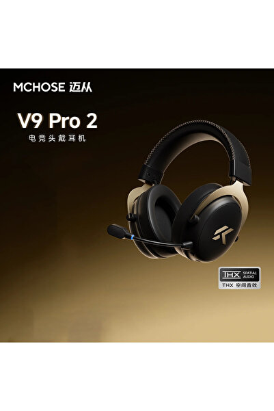 Choice10 سماعة رأس لاسلكية بلوتوث V9 Pro 2-Black من MCHOSE مع ميكروفون ثلاثي ...