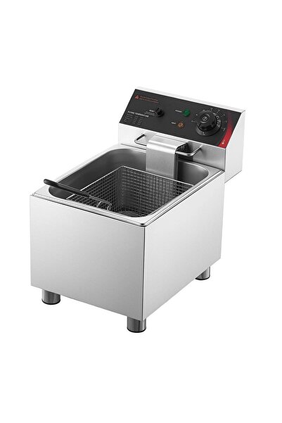 OMS Friteuza profesionala Inox, 2500 W, Capacitate 7.5 l, control temperatura...