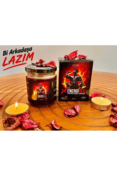 Energisex Epimedyümlü1 Sahil Çam Kabuğu Tribulus Ve Çakşır Otu Macunu gizli p...