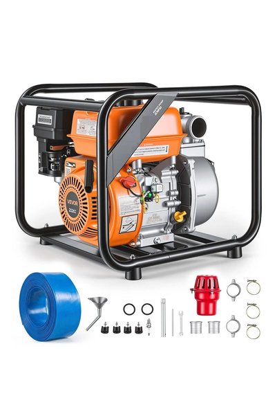 OEM Motopompa pe benzina 2", Debit 500 l/min, Putere 7 CP, Inaltime max 30 m,...