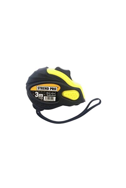 Strend Pro Ruleta cu AutoStop, 3 m x 19 mm, 3 frane