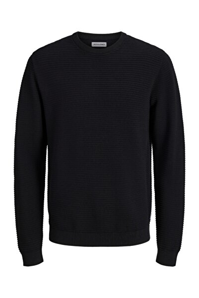 Jack & Jones Hanorac bărbătesc din bumbac organic, guler rotund, croială norm...