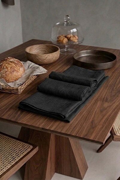 vivamaison Linen Cotton Runner 40X130 Washed Table Runner
