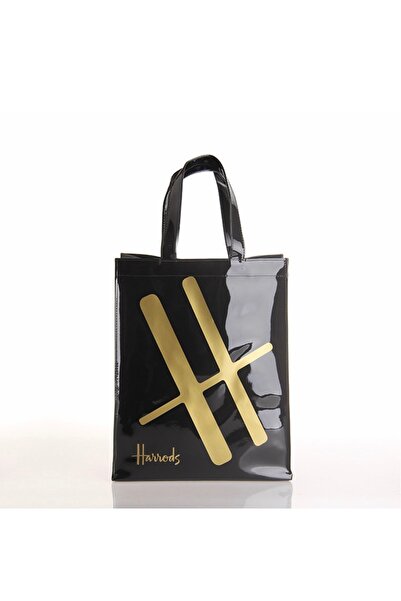 Harrods Harrods Logo Shoulder Bag Medium Size (M: 29 X 38 X 11 cm) Black Colo...