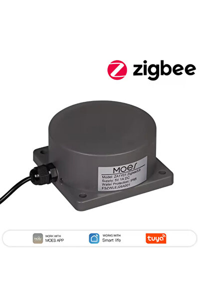 MOES ZSS-LM01-EU-GY Zigbee Υπερηχητικός Αισθητήρας Στάθμης (Γκρι)