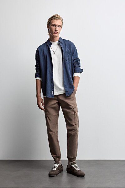LEFTIES Slim fit kargo pantolon
