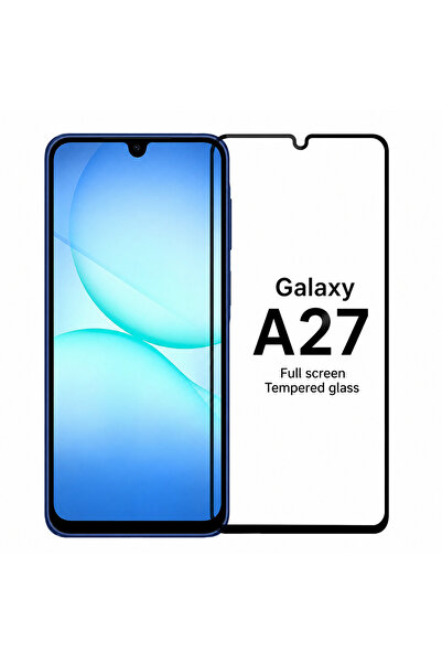 Powerfox Samsung Galaxy A27 Uyumlu Tam Kaplayan Temperli Cam Ekran Koruyucu–9...