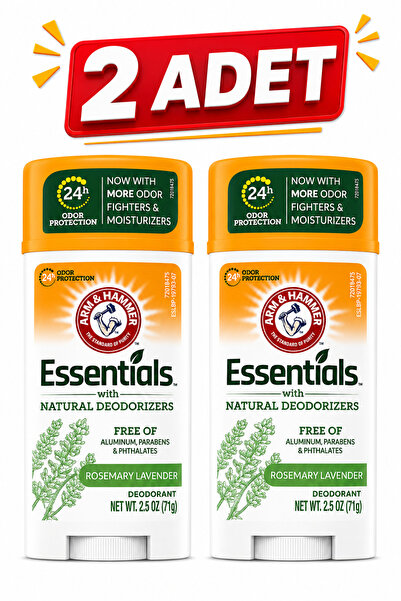 Arm Hammer Essentials Rosemary Lavender Deodorant 71 g (2 ADET)