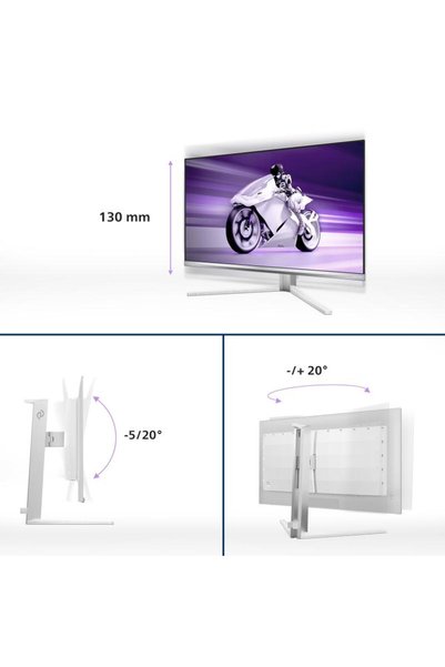 Philips Monitor Gaming QD-OLED Philips 27" 27M2N8500/00, QHD (2560 x 1440), H...