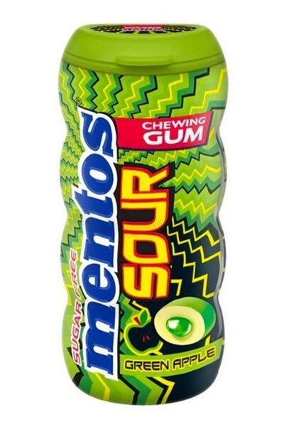 Mentos Τσίχλα Καμπυλωτή Ξινή Πράσινο Μήλο (Π10030539)