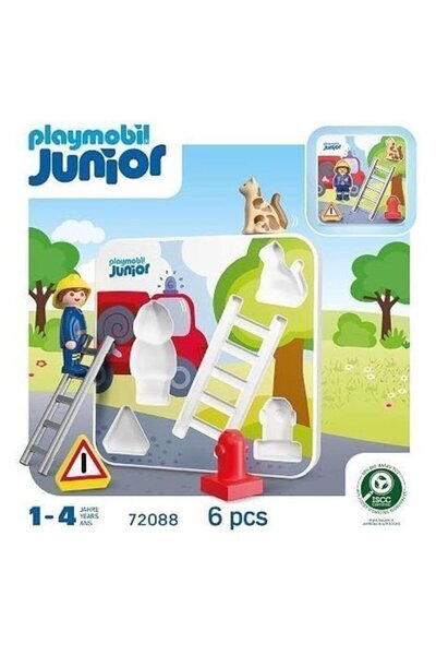 Playmobil Παζλ Νεαρού Πυροσβέστη (72088)