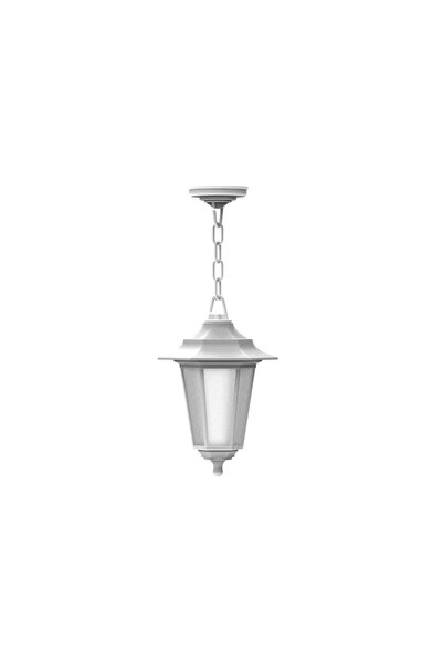 Horoz Electric Lampa de iluminat exterior tip felinar, Horoz Begonya-3, Alb, ...