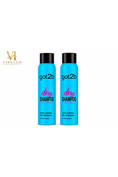 Got2B Set 2 x Șampon Uscat Extra Volume, 200 ml/buc.