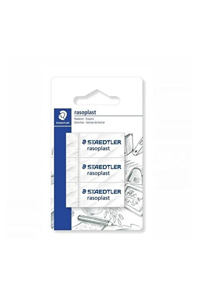 Staedtler Συσκευασία 3 Γόμες Rasoplast 526 (526B3 BK3D)