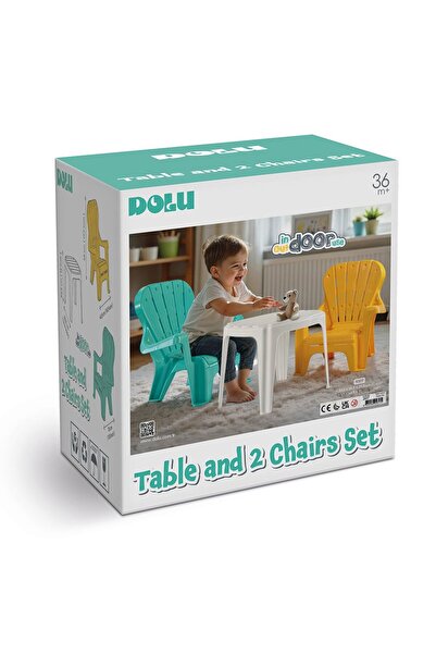 Dolu Σετ τραπεζιού με 2 καρέκλες (2617)
